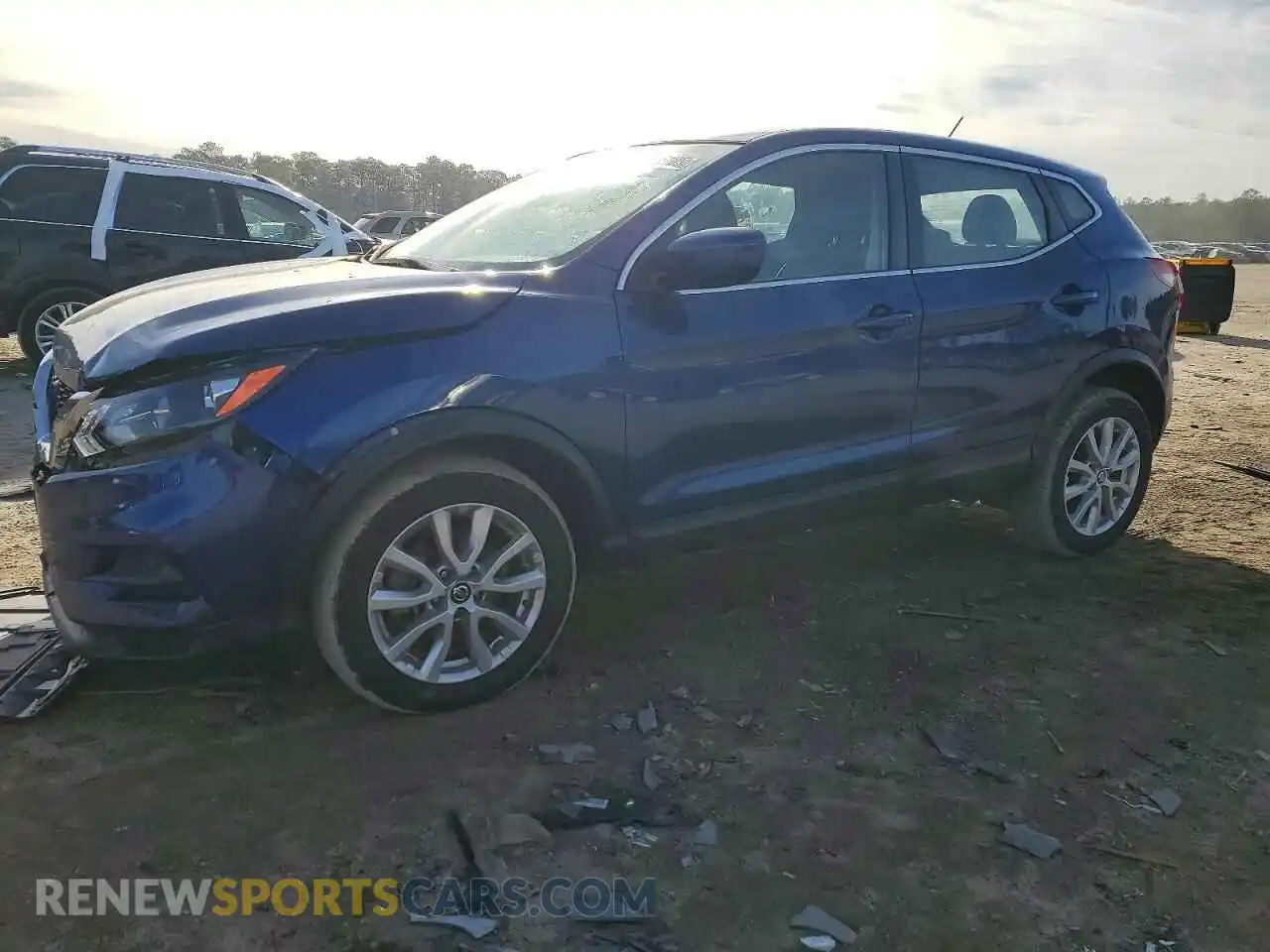 1 Photograph of a damaged car JN1BJ1AV3MW303897 NISSAN ROGUE 2021