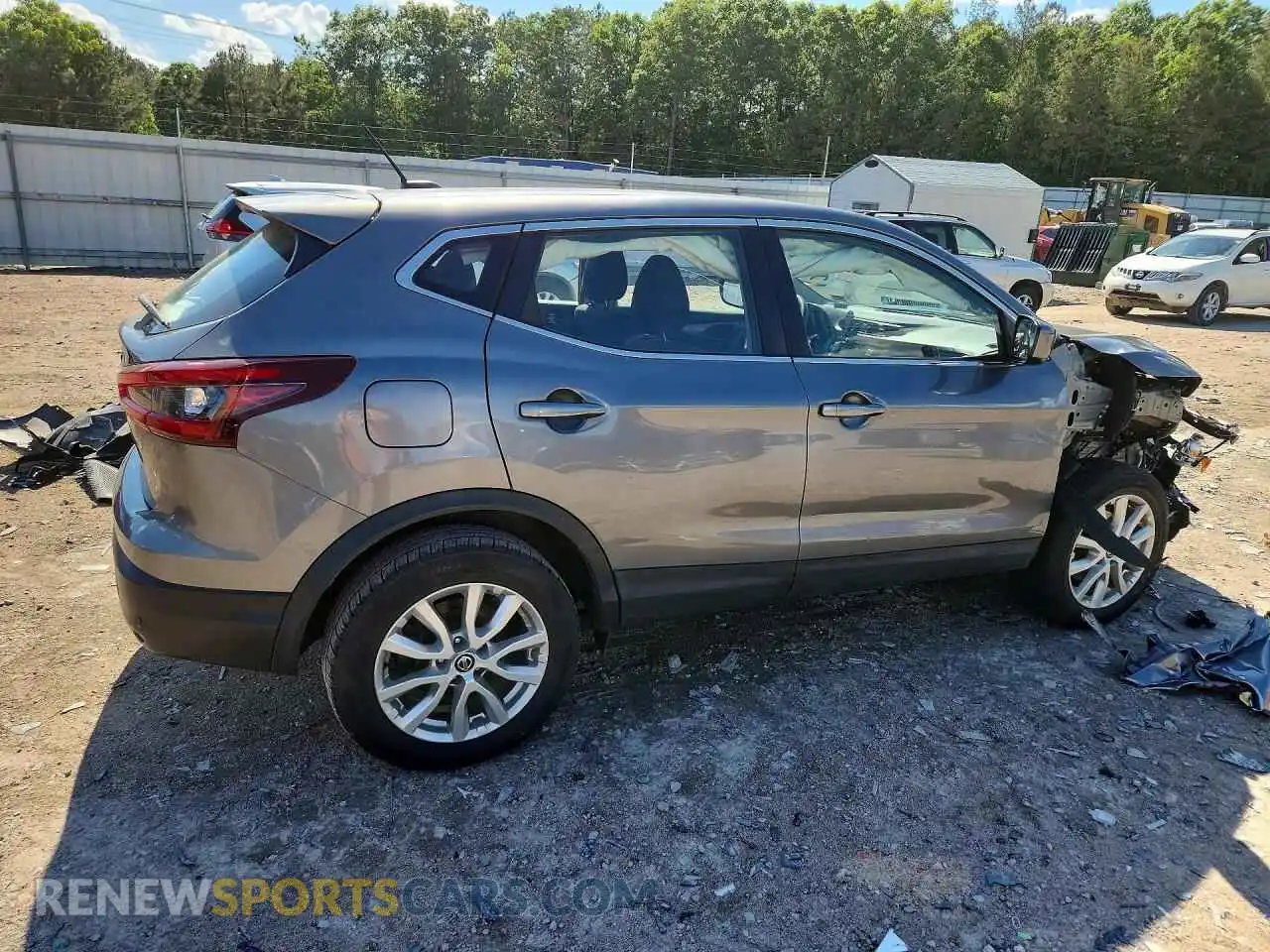 3 Photograph of a damaged car JN1BJ1AV3MW304242 NISSAN ROGUE 2021