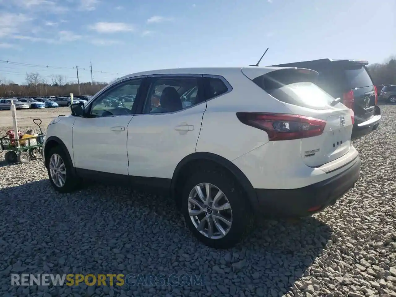 2 Photograph of a damaged car JN1BJ1AV3MW307223 NISSAN ROGUE 2021