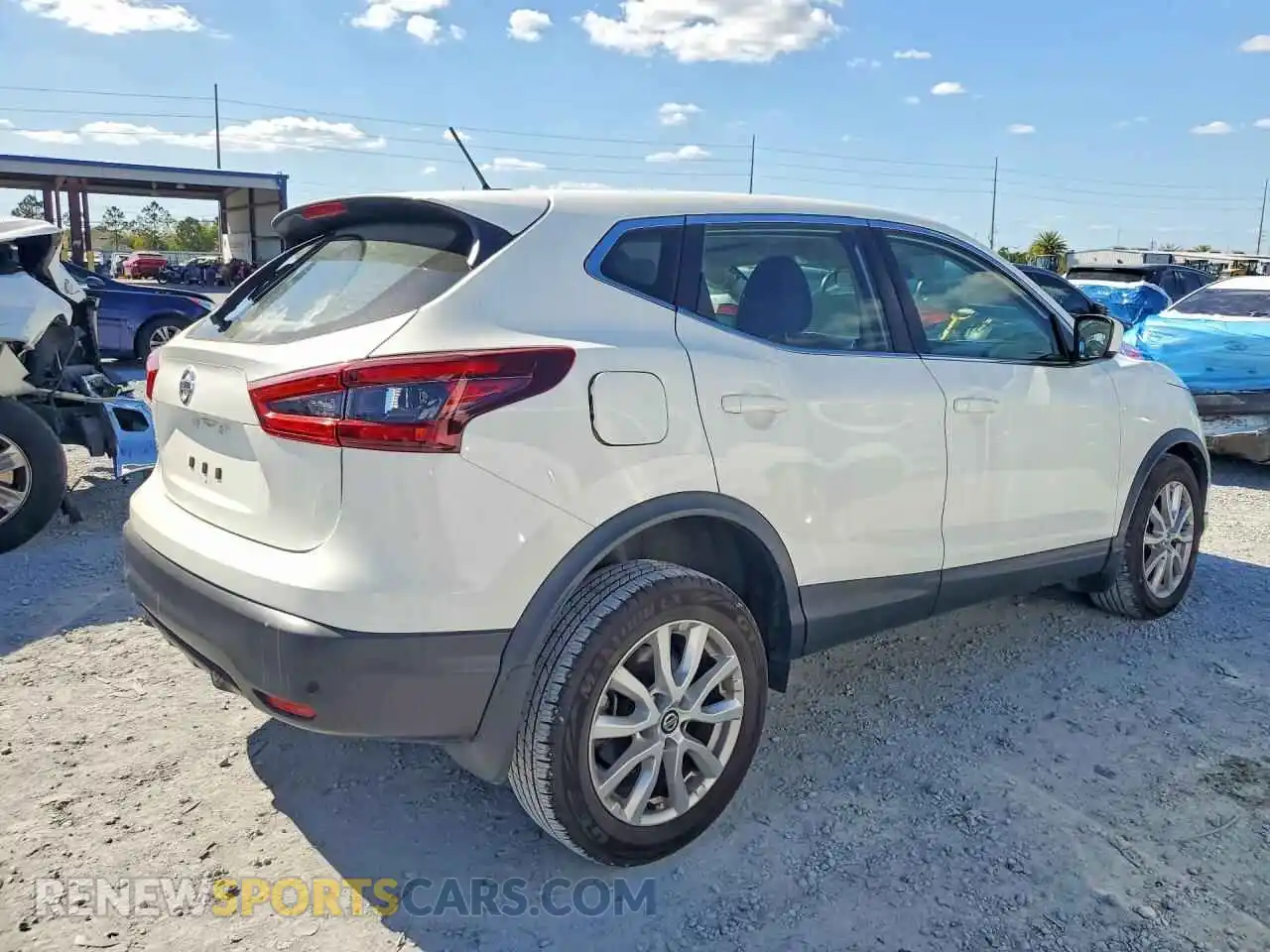 3 Photograph of a damaged car JN1BJ1AV3MW307643 NISSAN ROGUE 2021