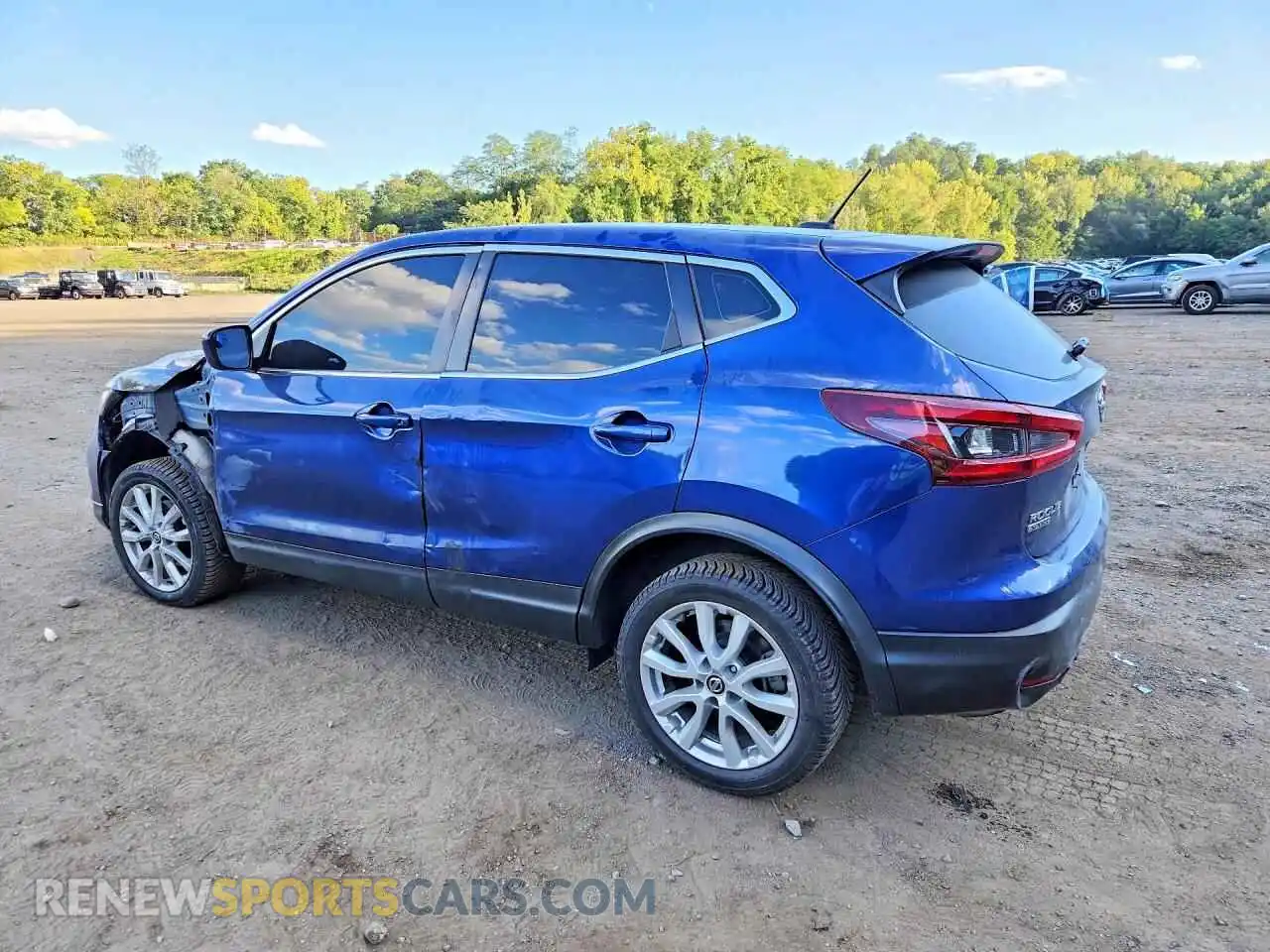 2 Photograph of a damaged car JN1BJ1AV3MW307965 NISSAN ROGUE 2021