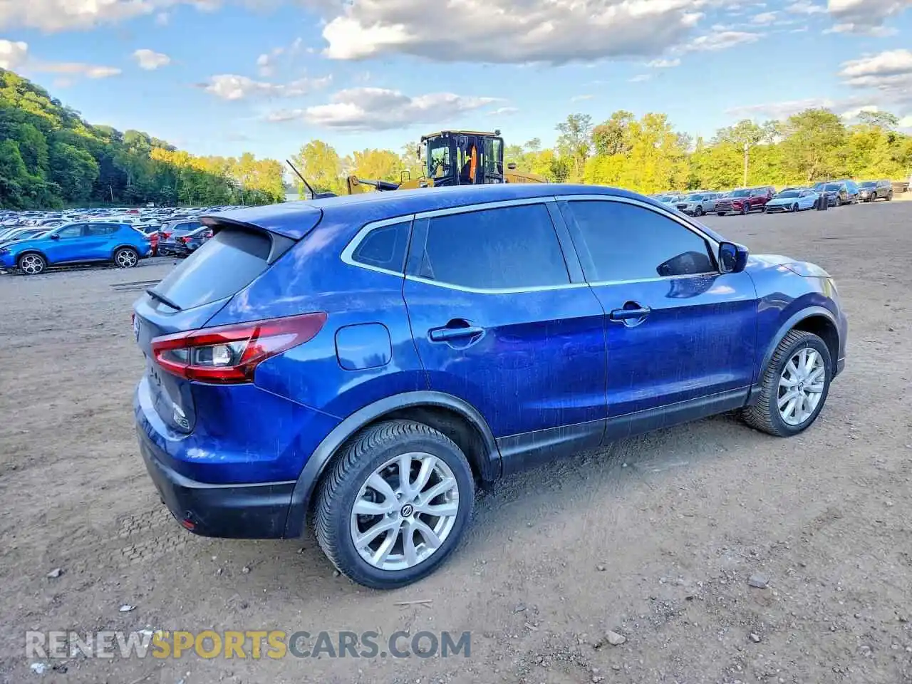 3 Photograph of a damaged car JN1BJ1AV3MW307965 NISSAN ROGUE 2021