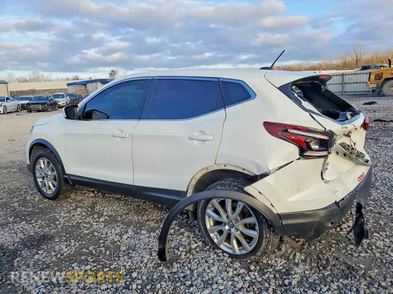 2 Photograph of a damaged car JN1BJ1AV3MW308095 NISSAN ROGUE 2021
