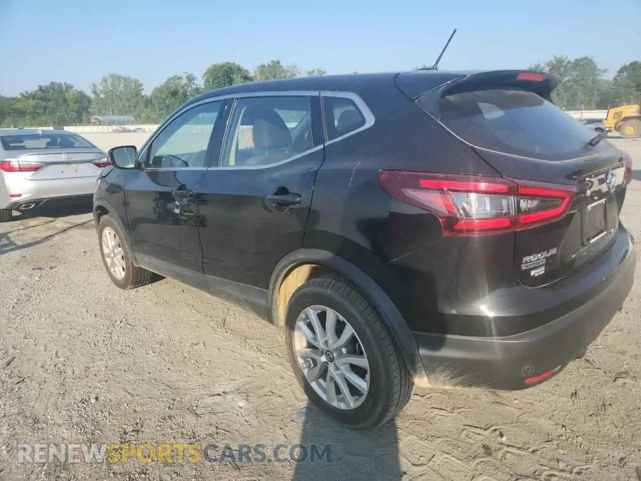 2 Photograph of a damaged car JN1BJ1AV3MW313149 NISSAN ROGUE 2021