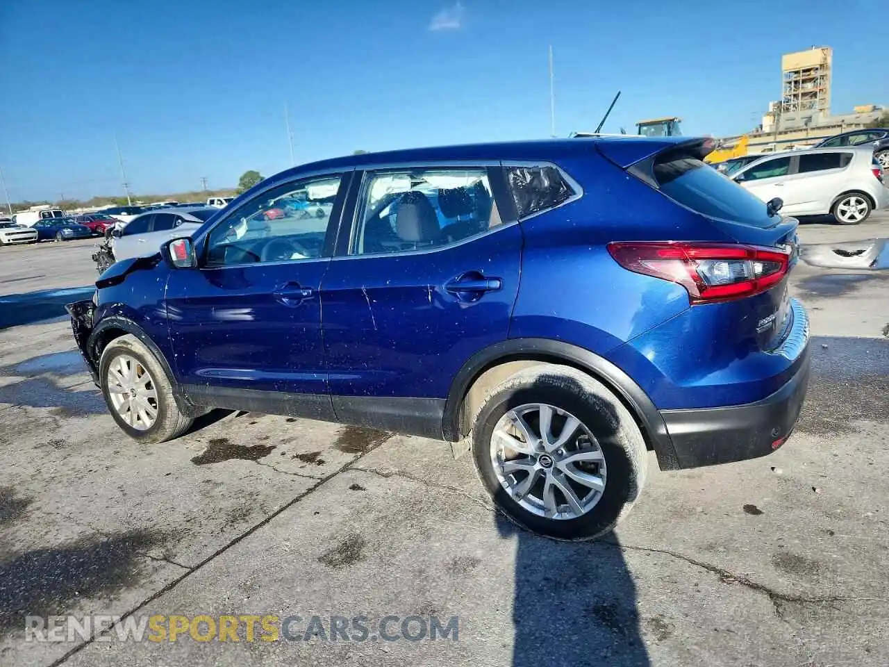 2 fotografías del automóvil dañado JN1BJ1AV3MW318657 NISSAN ROGUE 2021