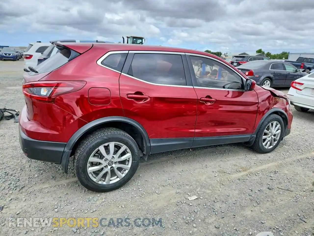3 Photograph of a damaged car JN1BJ1AV3MW320814 NISSAN ROGUE 2021