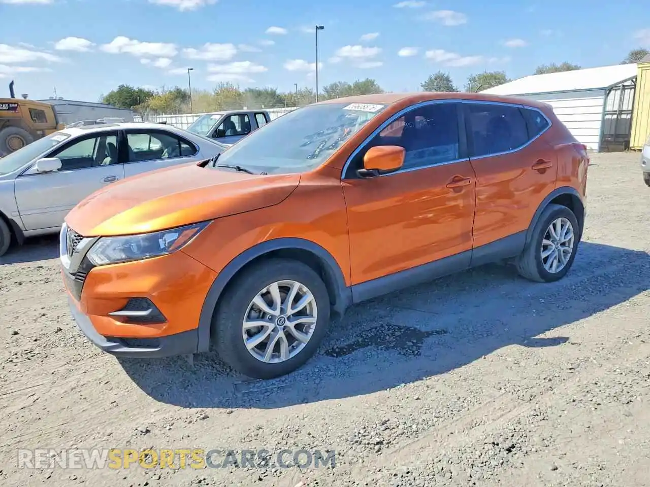 1 Photograph of a damaged car JN1BJ1AV3MW324166 NISSAN ROGUE 2021