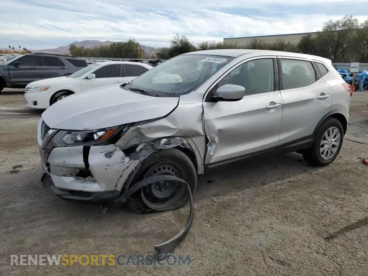 1 Photograph of a damaged car JN1BJ1AV3MW563121 NISSAN ROGUE 2021