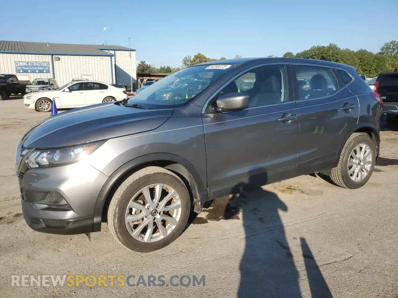 1 Photograph of a damaged car JN1BJ1AV3MW563295 NISSAN ROGUE 2021