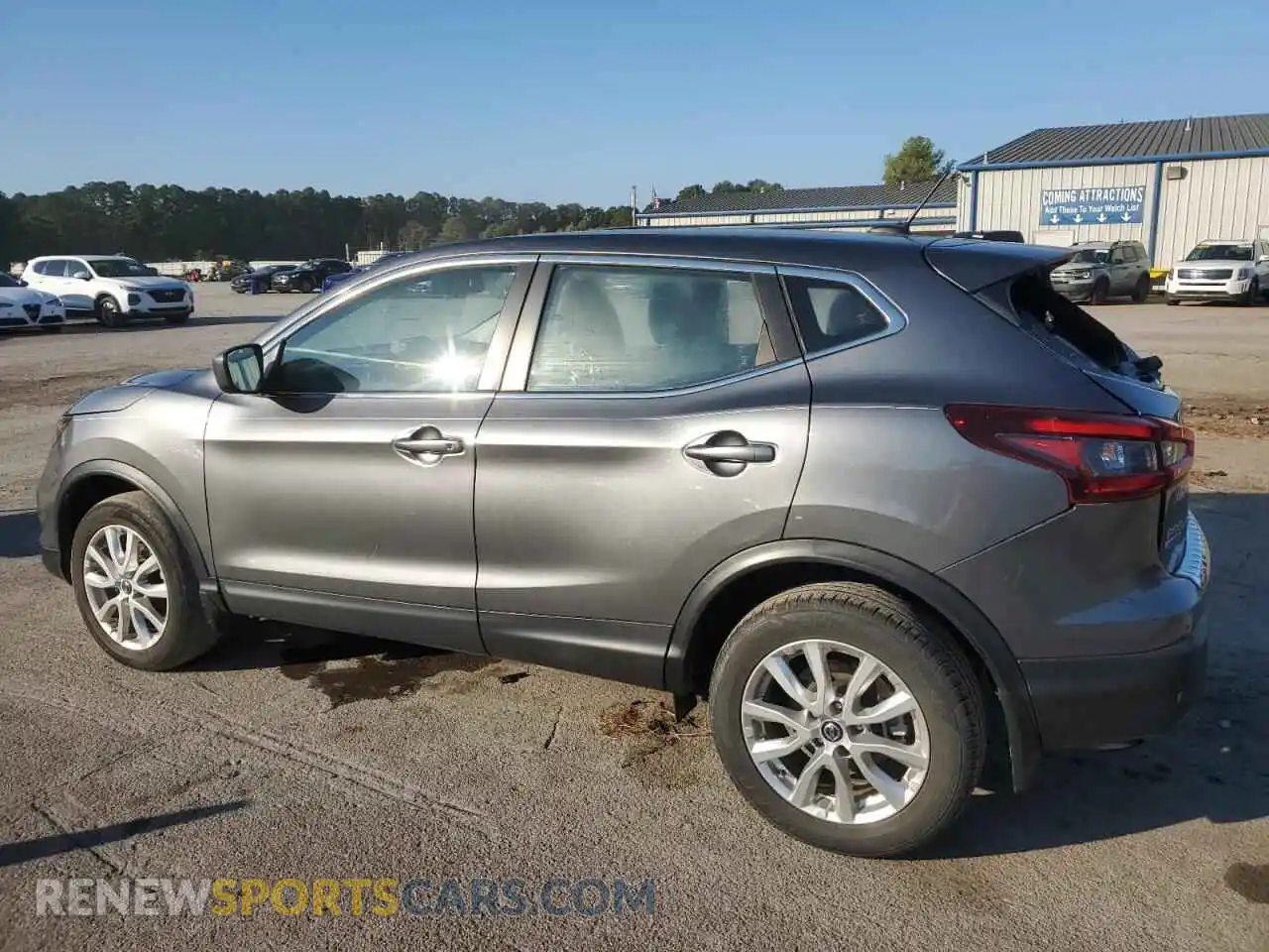 2 Photograph of a damaged car JN1BJ1AV3MW563295 NISSAN ROGUE 2021