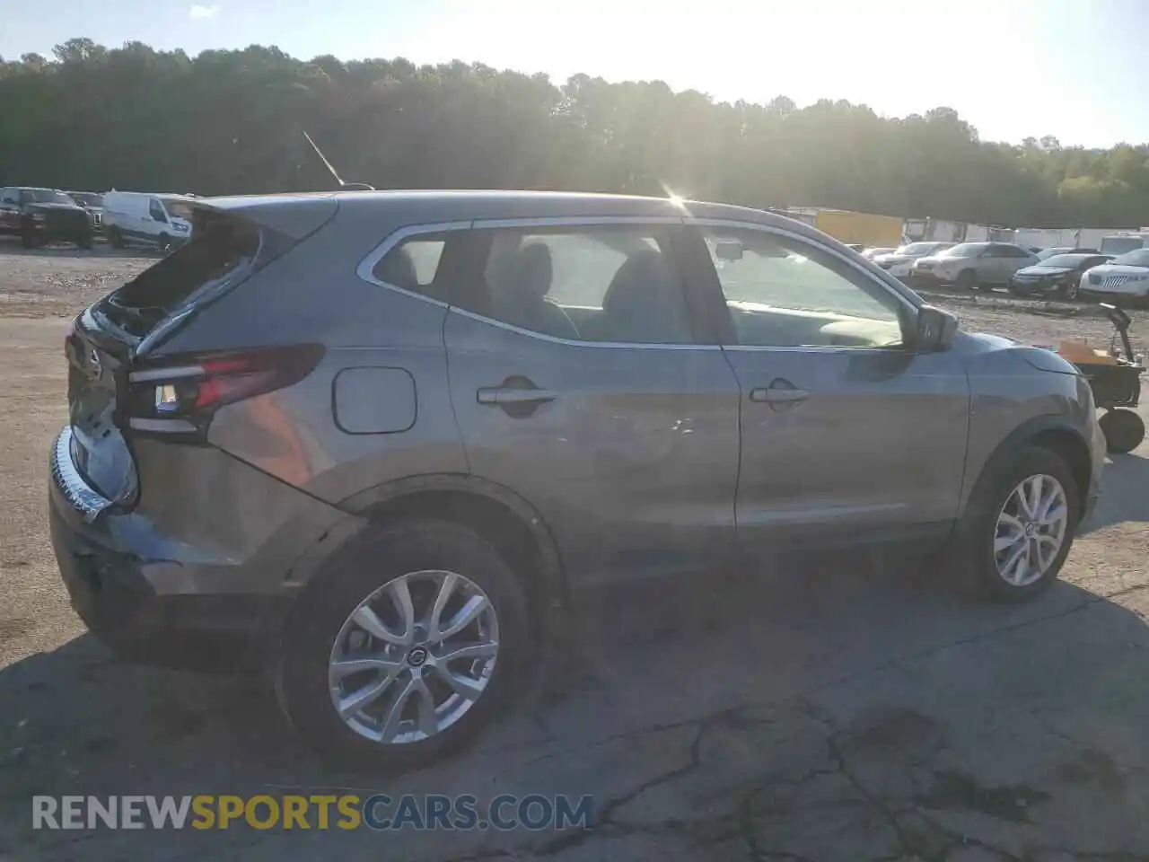 3 Photograph of a damaged car JN1BJ1AV3MW563295 NISSAN ROGUE 2021