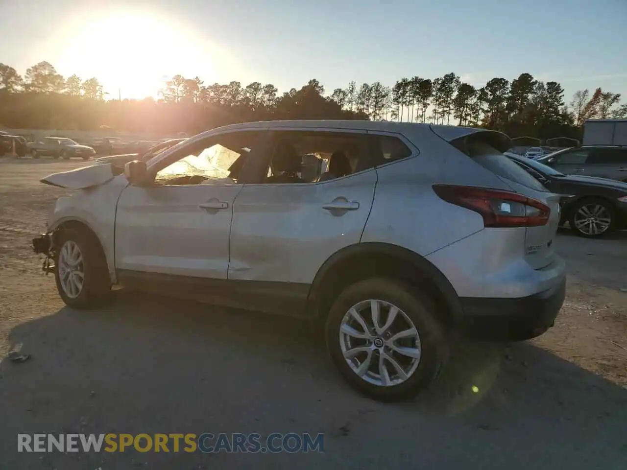 2 Photograph of a damaged car JN1BJ1AV3MW563846 NISSAN ROGUE 2021
