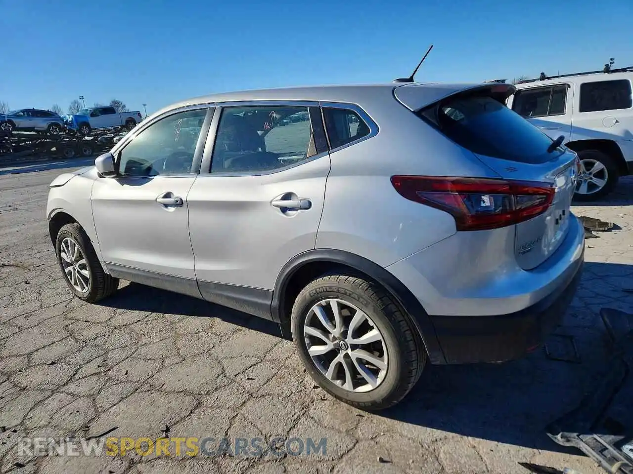 2 Photograph of a damaged car JN1BJ1AV3MW564155 NISSAN ROGUE 2021
