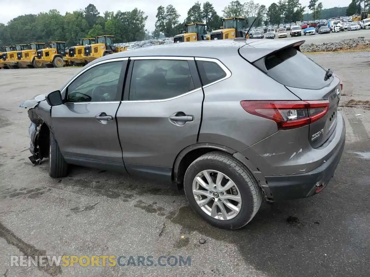 2 fotografías del automóvil dañado JN1BJ1AV3MW570957 NISSAN ROGUE 2021