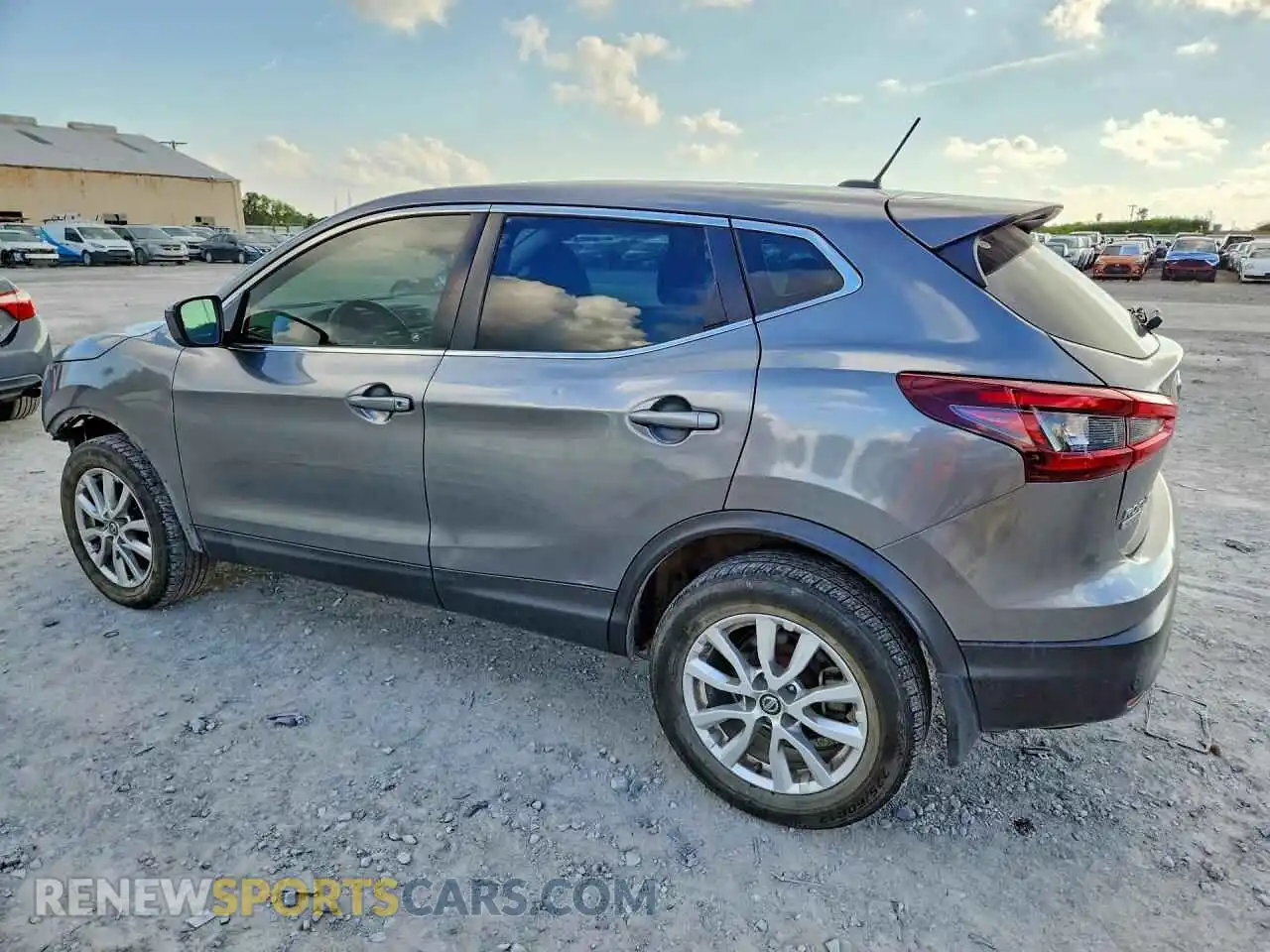 2 fotografías del automóvil dañado JN1BJ1AV3MW573132 NISSAN ROGUE 2021