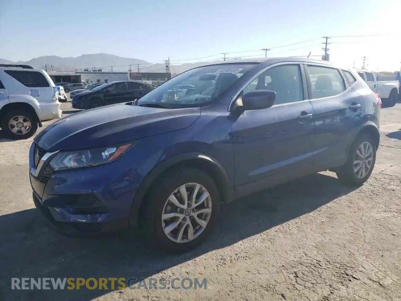 1 Photograph of a damaged car JN1BJ1AV4MW304475 NISSAN ROGUE 2021