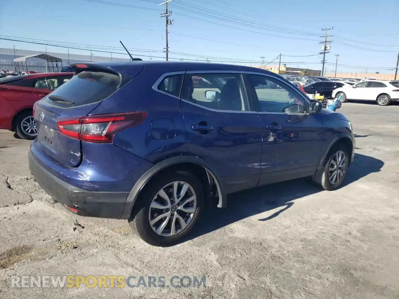 3 Photograph of a damaged car JN1BJ1AV4MW304475 NISSAN ROGUE 2021