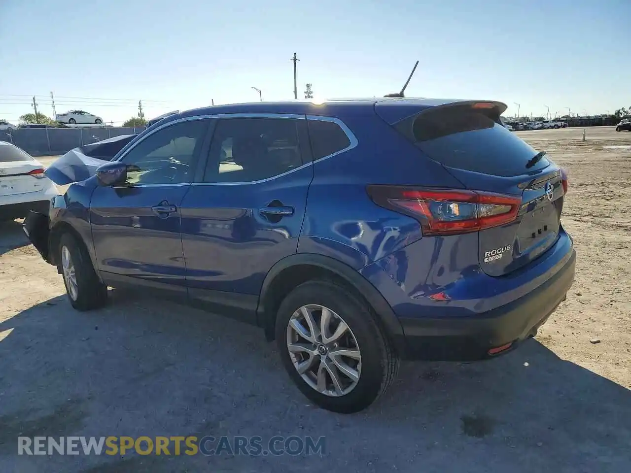 2 Photograph of a damaged car JN1BJ1AV4MW306839 NISSAN ROGUE 2021