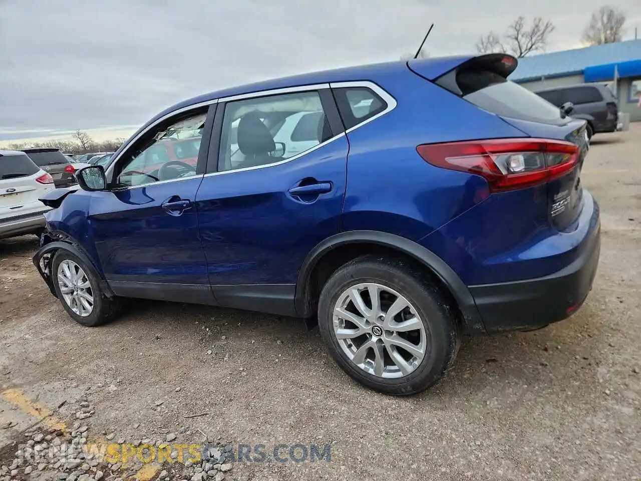 2 Photograph of a damaged car JN1BJ1AV4MW312124 NISSAN ROGUE 2021