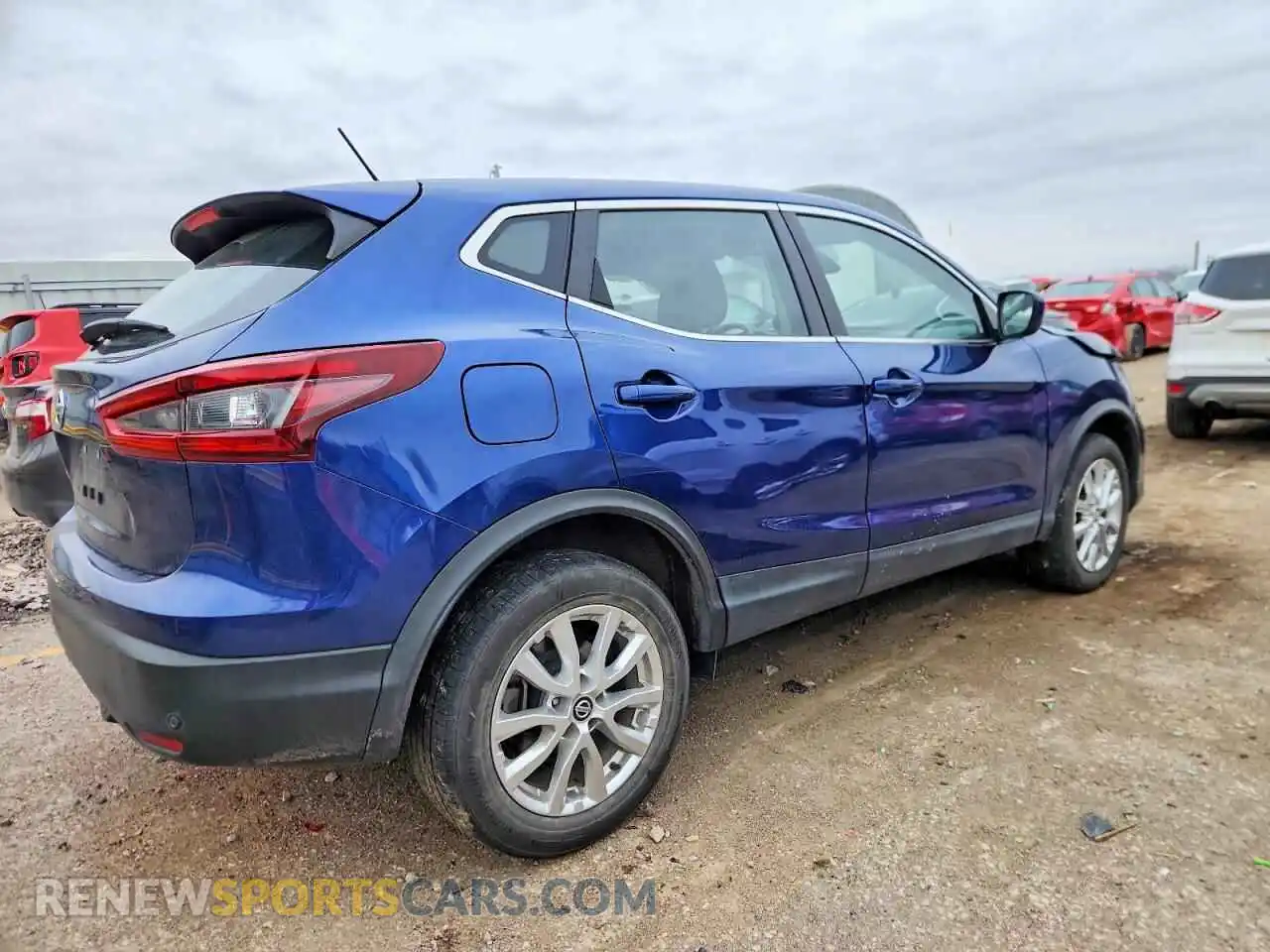 3 Photograph of a damaged car JN1BJ1AV4MW312124 NISSAN ROGUE 2021