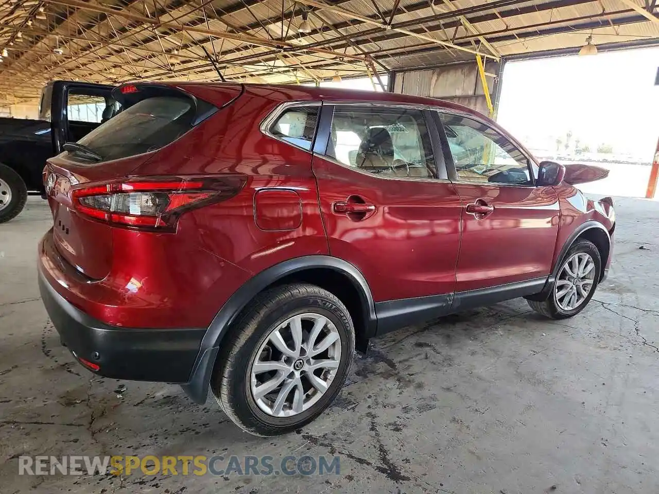 3 Photograph of a damaged car JN1BJ1AV4MW312897 NISSAN ROGUE 2021