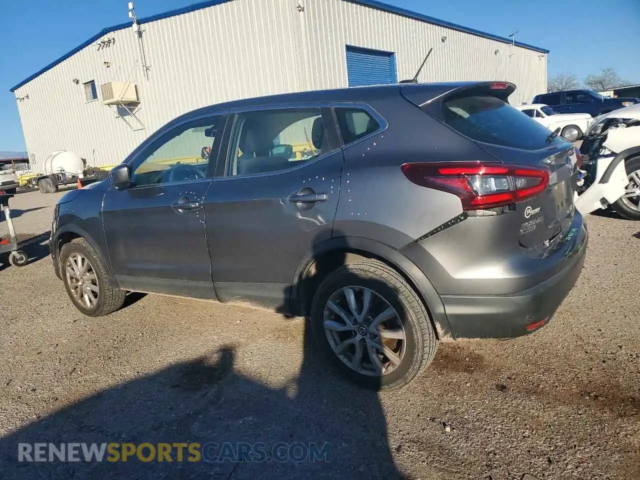 2 Photograph of a damaged car JN1BJ1AV4MW312964 NISSAN ROGUE 2021
