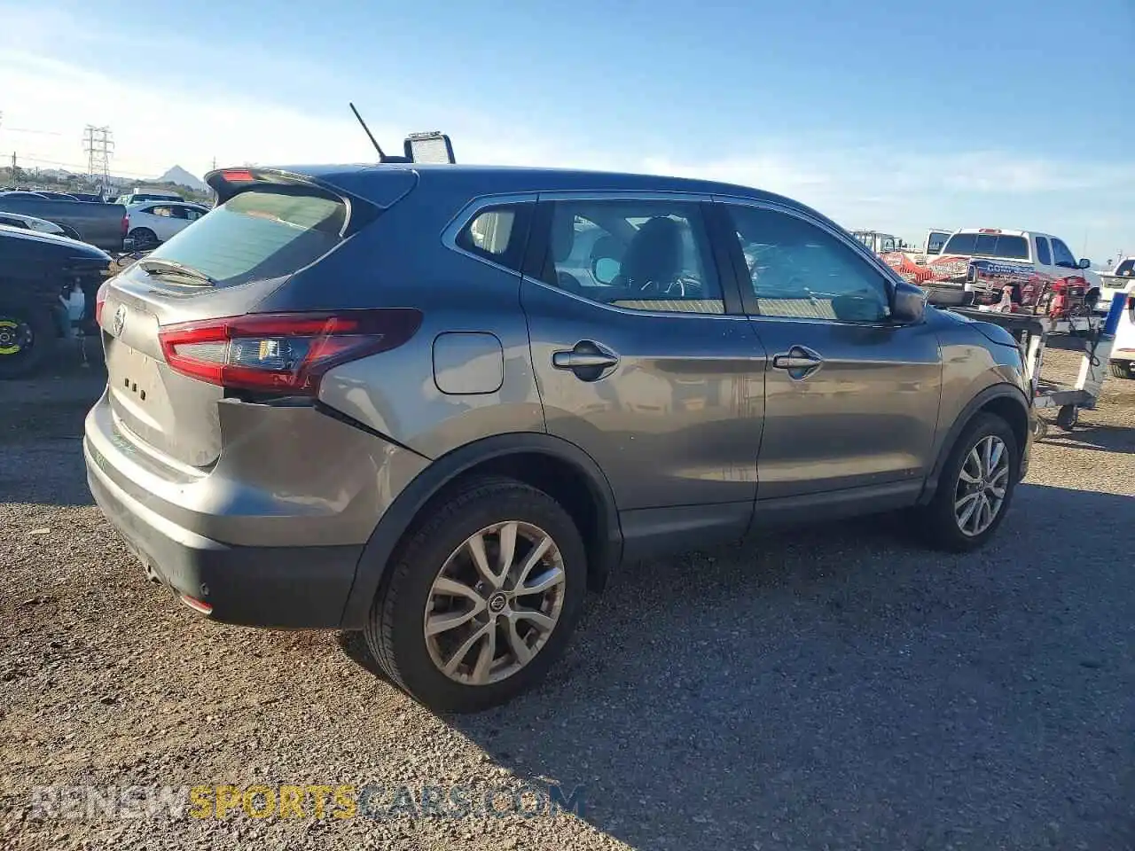 3 Photograph of a damaged car JN1BJ1AV4MW312964 NISSAN ROGUE 2021