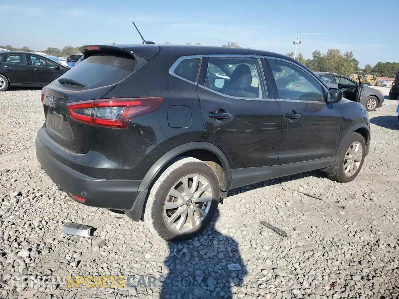 3 Photograph of a damaged car JN1BJ1AV4MW314231 NISSAN ROGUE 2021
