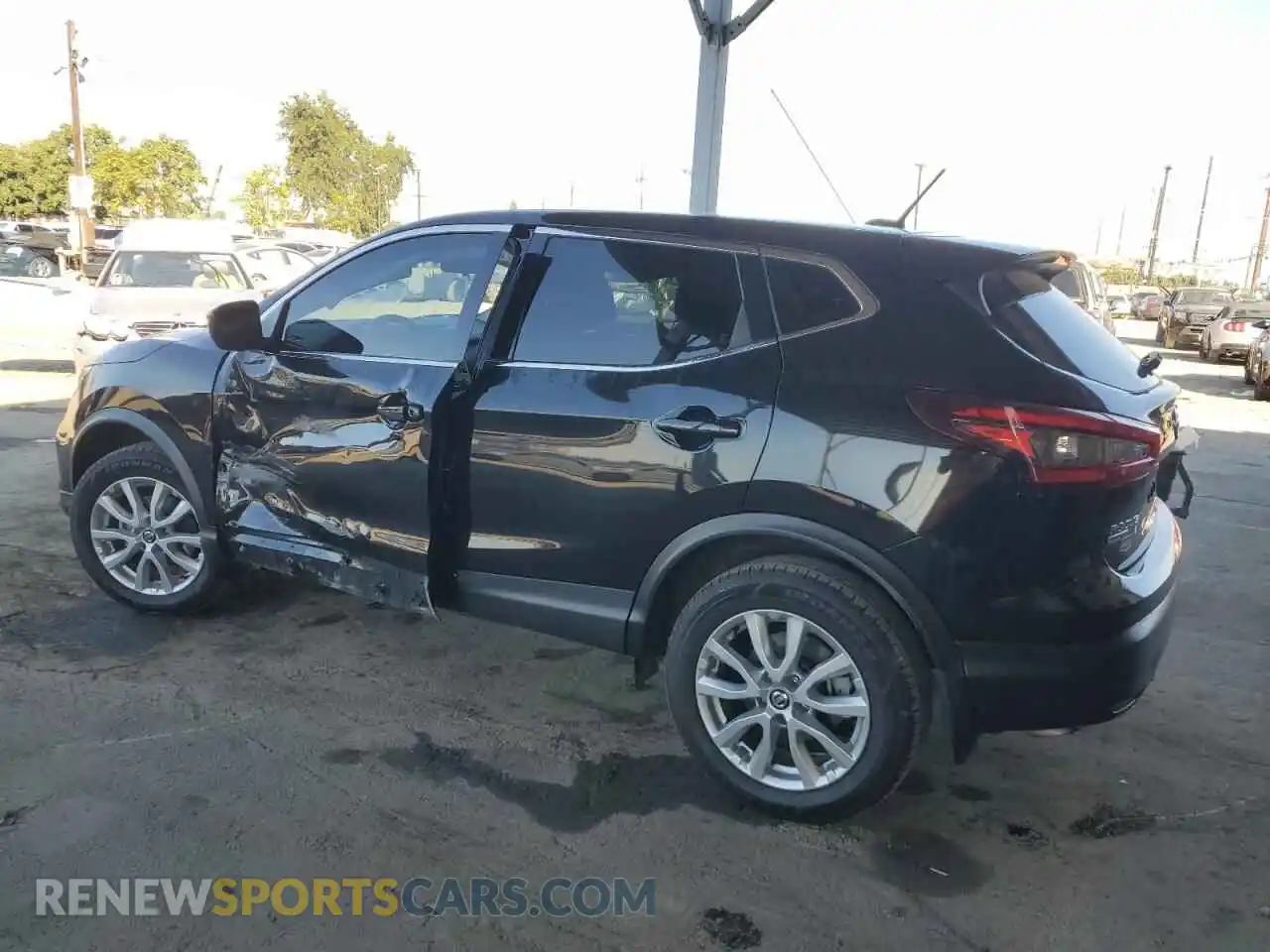 2 Photograph of a damaged car JN1BJ1AV4MW316030 NISSAN ROGUE 2021