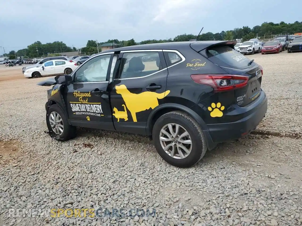 2 Photograph of a damaged car JN1BJ1AV4MW571793 NISSAN ROGUE 2021