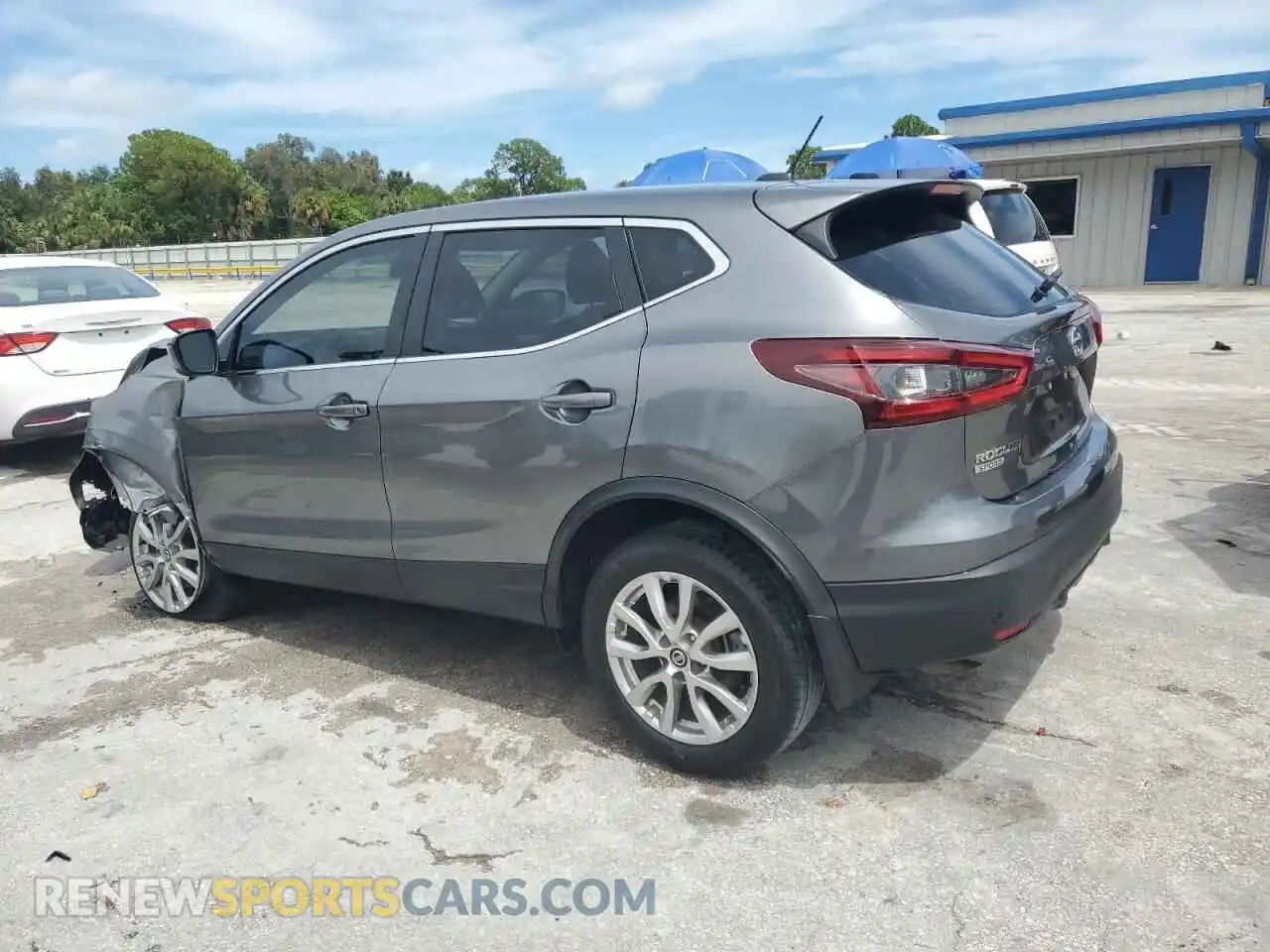 2 Photograph of a damaged car JN1BJ1AV4MW572149 NISSAN ROGUE 2021