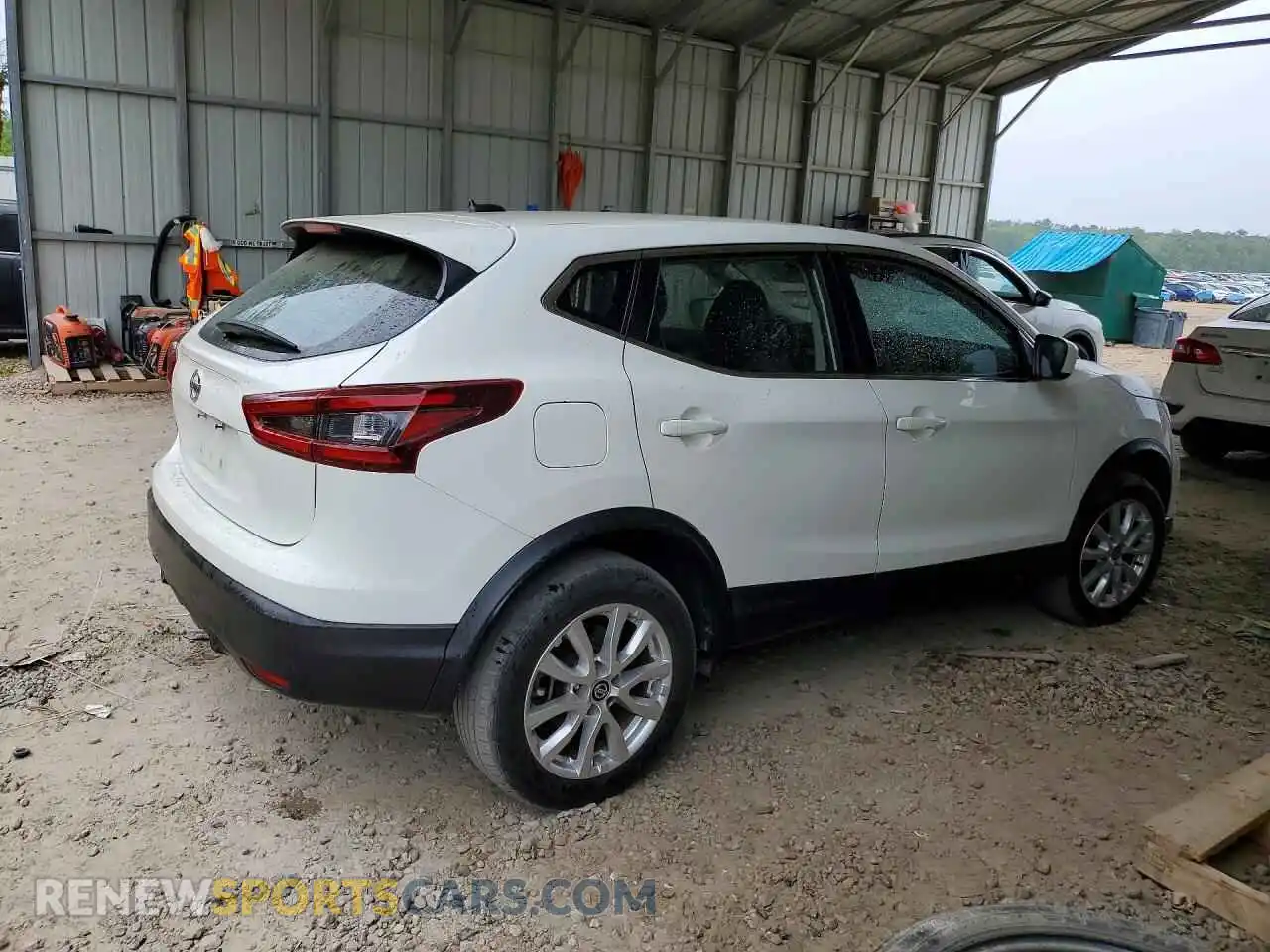 3 Photograph of a damaged car JN1BJ1AV5MW301844 NISSAN ROGUE 2021