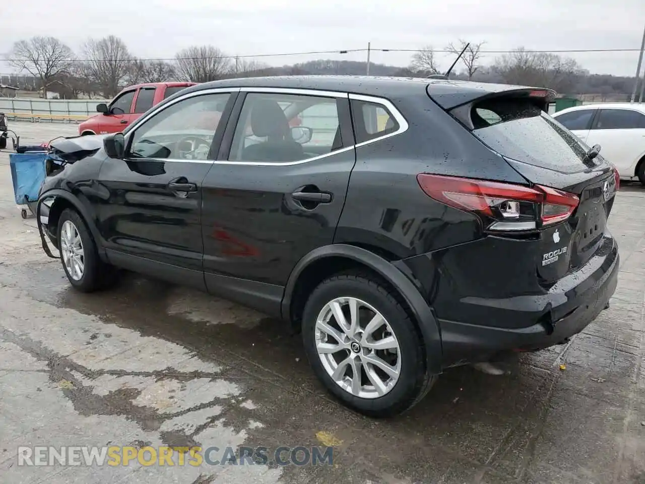 2 Photograph of a damaged car JN1BJ1AV5MW304128 NISSAN ROGUE 2021