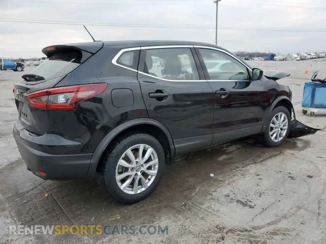 3 Photograph of a damaged car JN1BJ1AV5MW304128 NISSAN ROGUE 2021