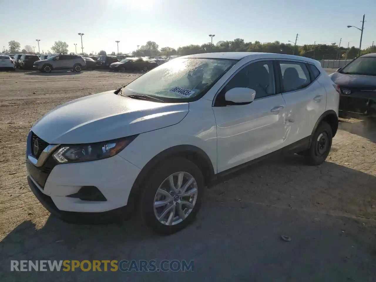 1 Photograph of a damaged car JN1BJ1AV5MW304369 NISSAN ROGUE 2021