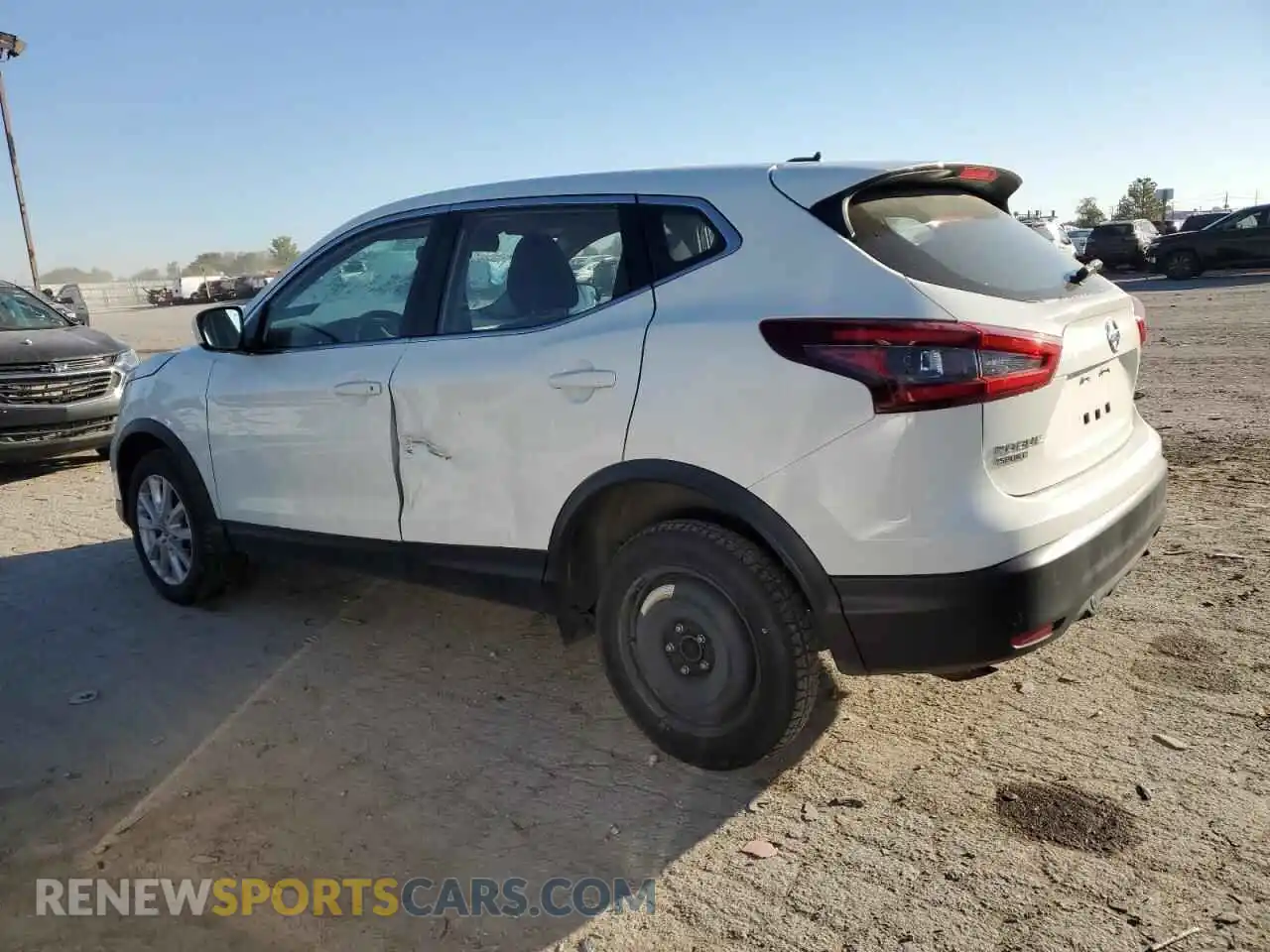 2 Photograph of a damaged car JN1BJ1AV5MW304369 NISSAN ROGUE 2021
