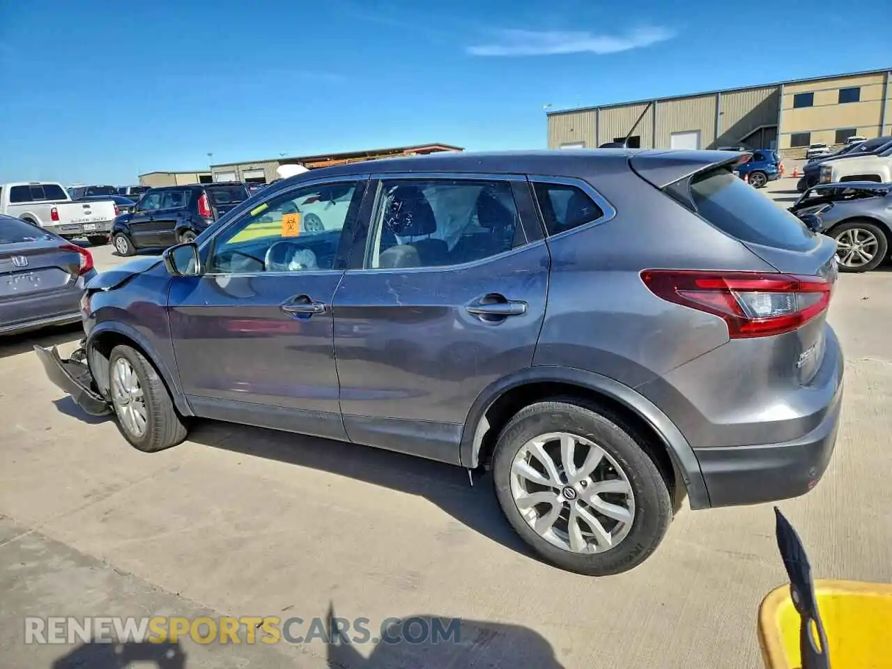 2 Photograph of a damaged car JN1BJ1AV5MW304551 NISSAN ROGUE 2021