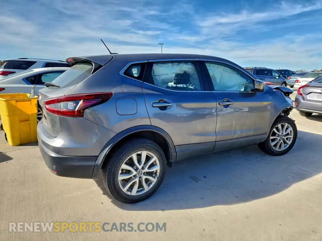 3 Photograph of a damaged car JN1BJ1AV5MW304551 NISSAN ROGUE 2021