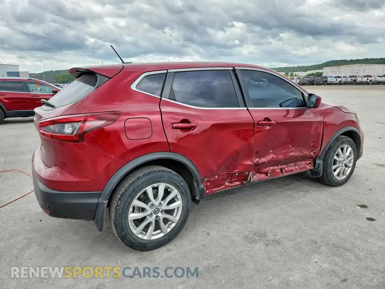 3 Фотография поврежденного автомобиля JN1BJ1AV5MW307188 NISSAN ROGUE 2021
