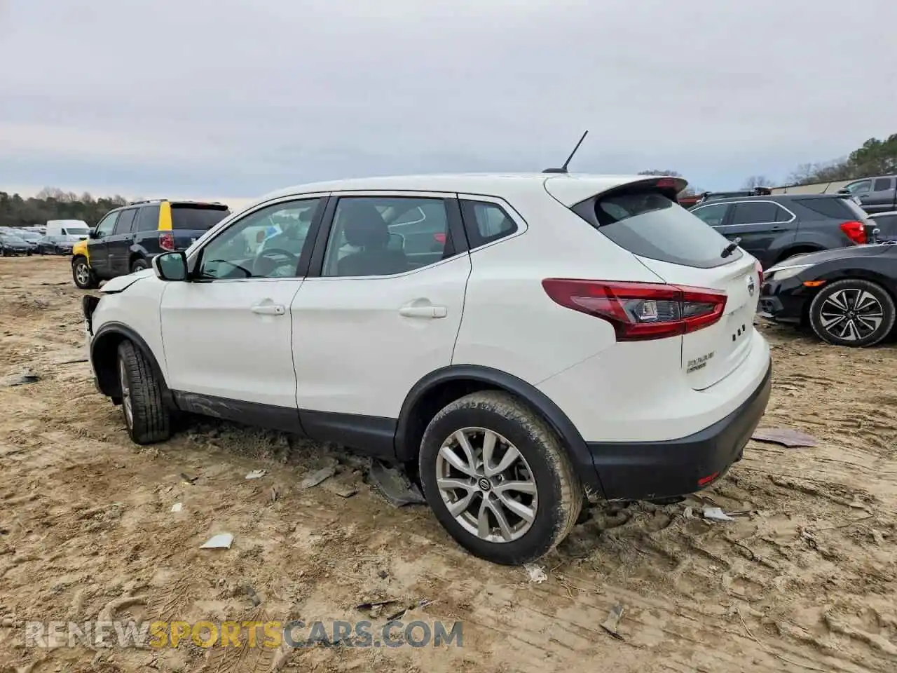 2 Photograph of a damaged car JN1BJ1AV5MW308356 NISSAN ROGUE 2021