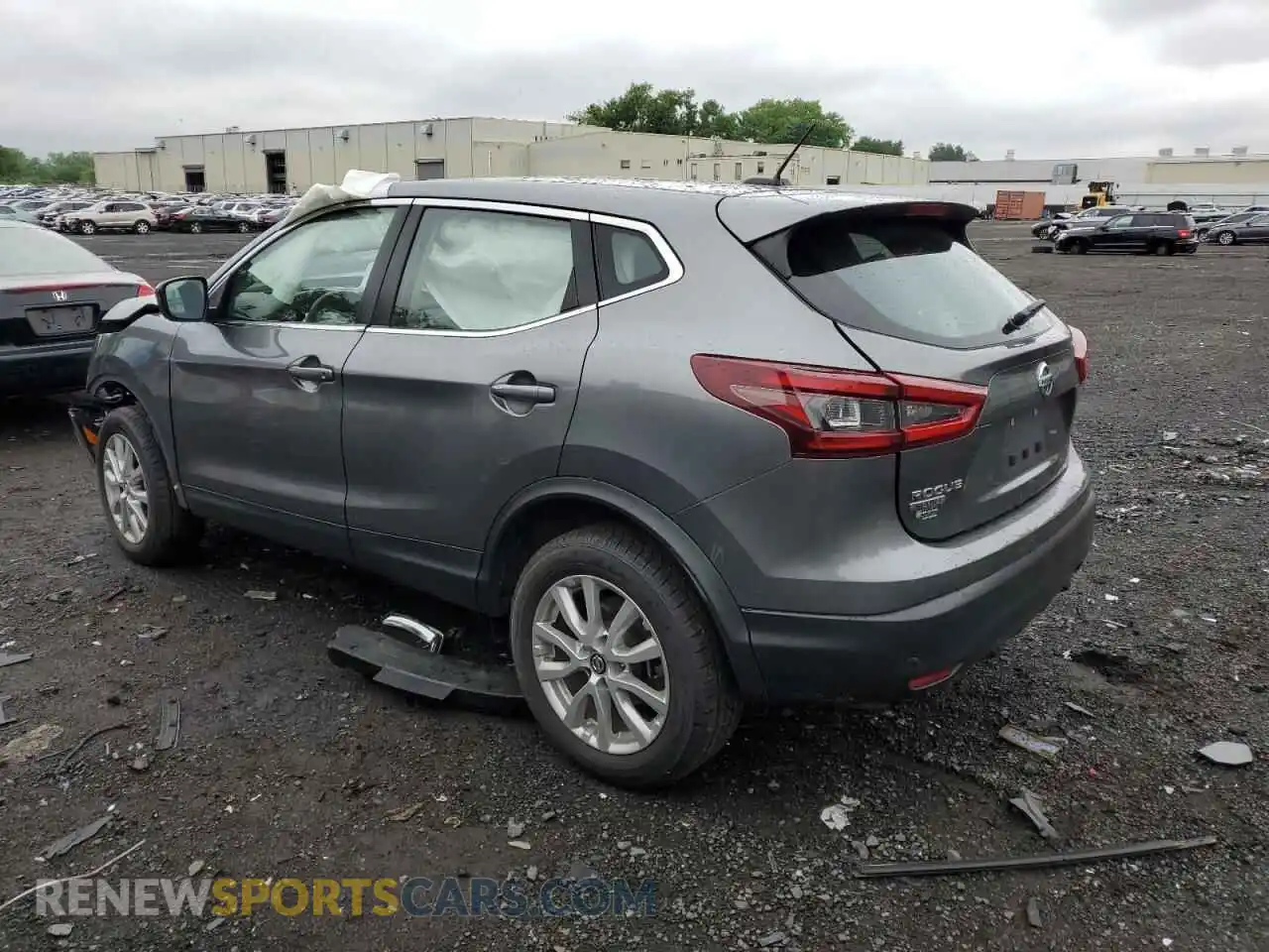 2 Photograph of a damaged car JN1BJ1AV5MW308566 NISSAN ROGUE 2021