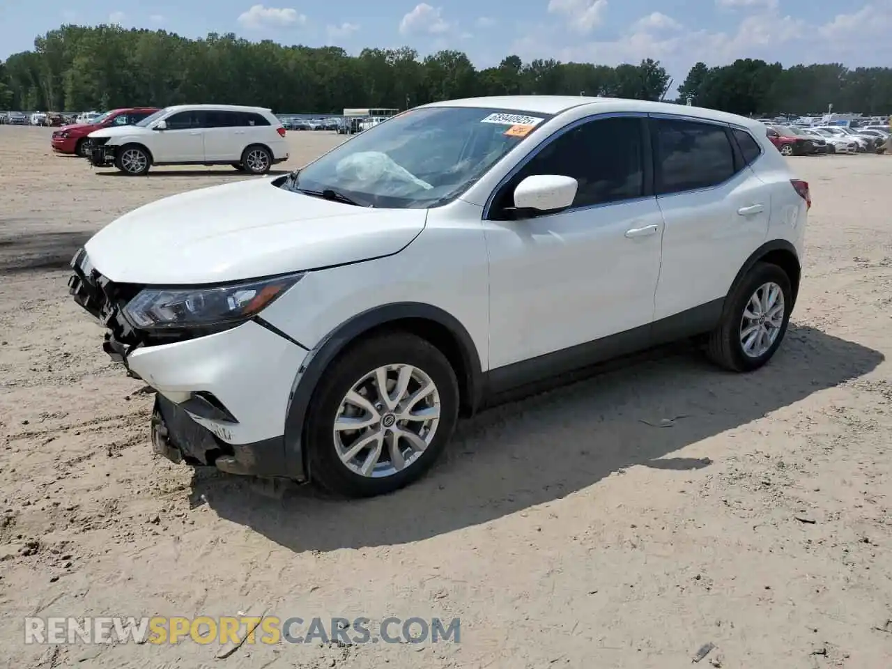 1 Photograph of a damaged car JN1BJ1AV5MW314948 NISSAN ROGUE 2021