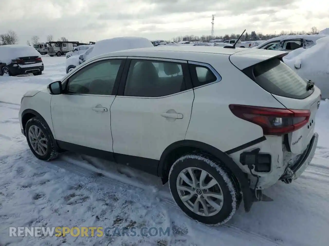 2 Photograph of a damaged car JN1BJ1AV5MW318871 NISSAN ROGUE 2021