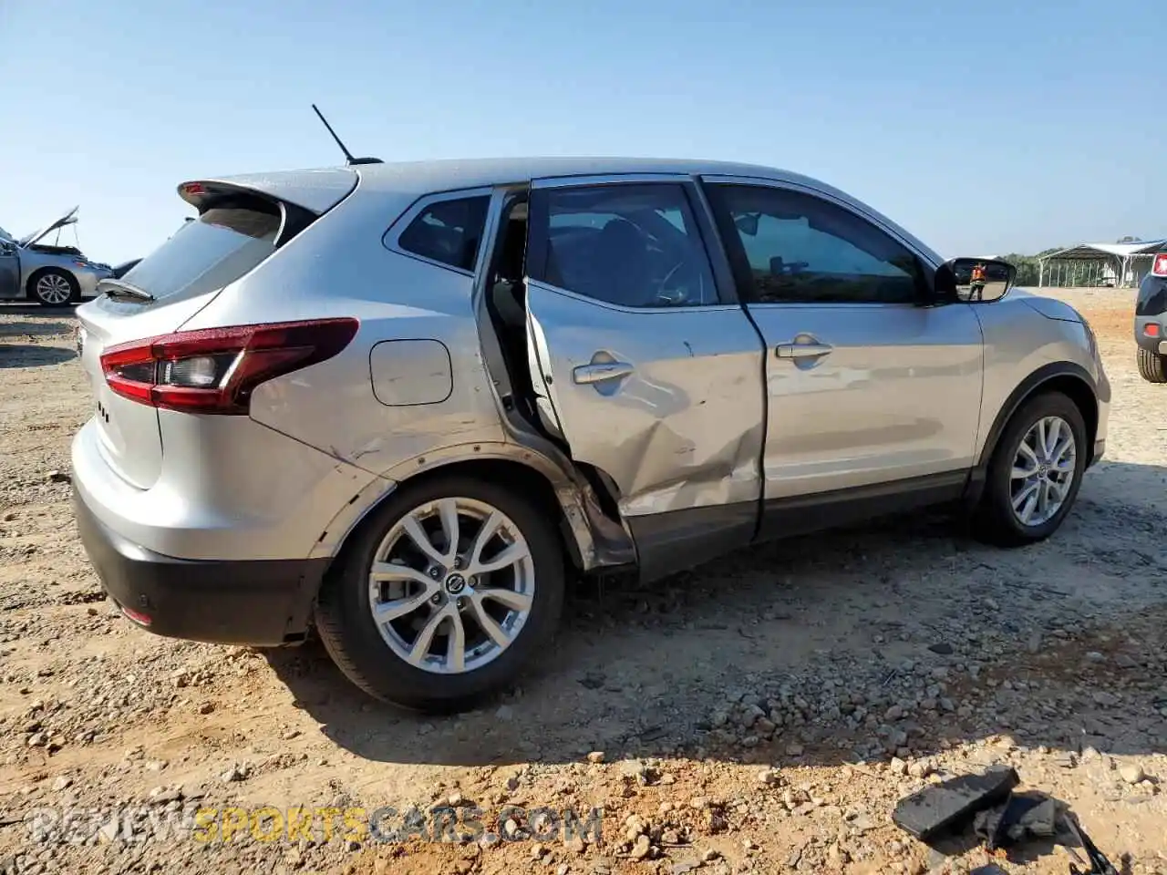 3 Photograph of a damaged car JN1BJ1AV5MW319969 NISSAN ROGUE 2021