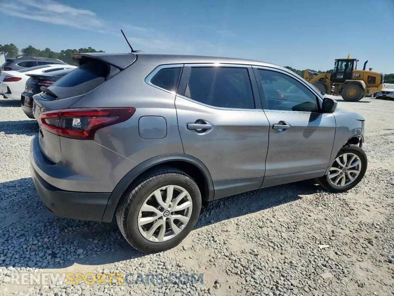 3 Фотография поврежденного автомобиля JN1BJ1AV5MW563072 NISSAN ROGUE 2021