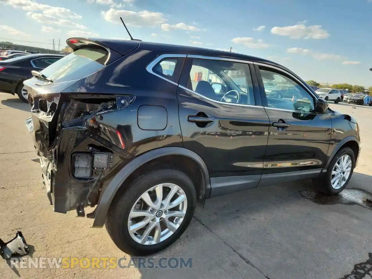 3 Photograph of a damaged car JN1BJ1AV5MW563363 NISSAN ROGUE 2021
