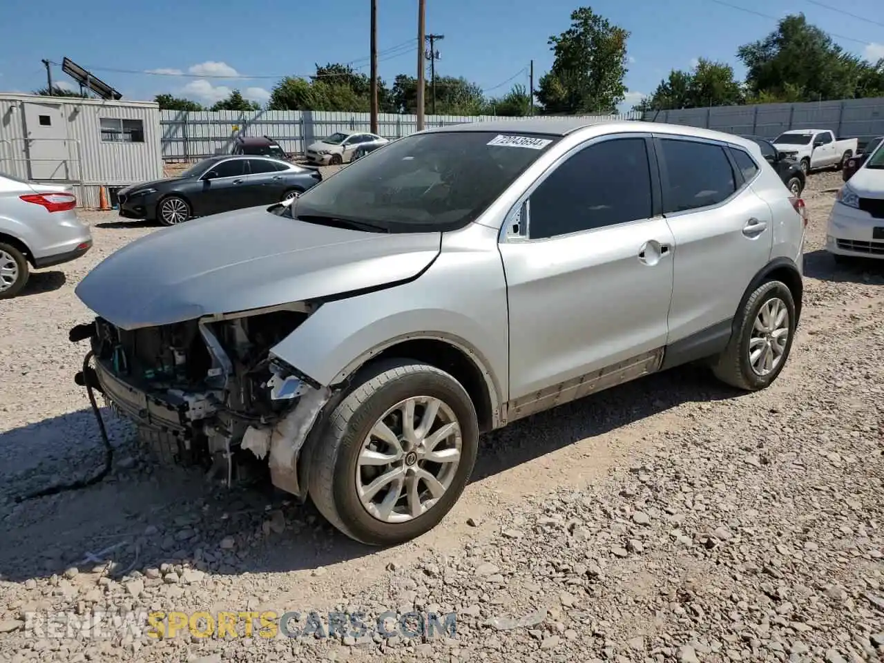 1 Фотография поврежденного автомобиля JN1BJ1AV5MW570233 NISSAN ROGUE 2021