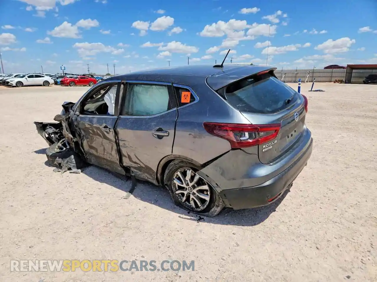 2 Photograph of a damaged car JN1BJ1AV5MW570801 NISSAN ROGUE 2021