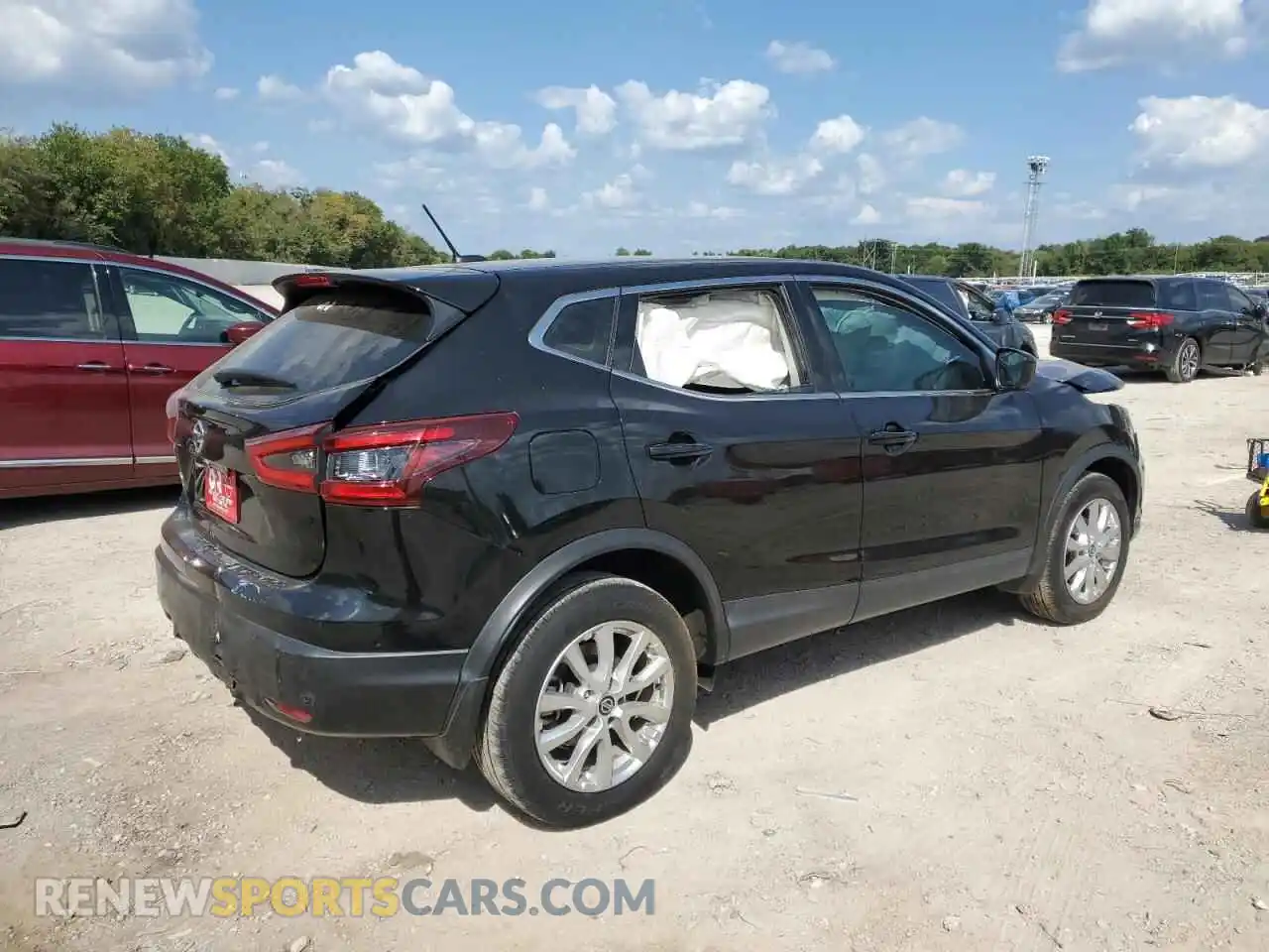 3 Photograph of a damaged car JN1BJ1AV5MW570829 NISSAN ROGUE 2021