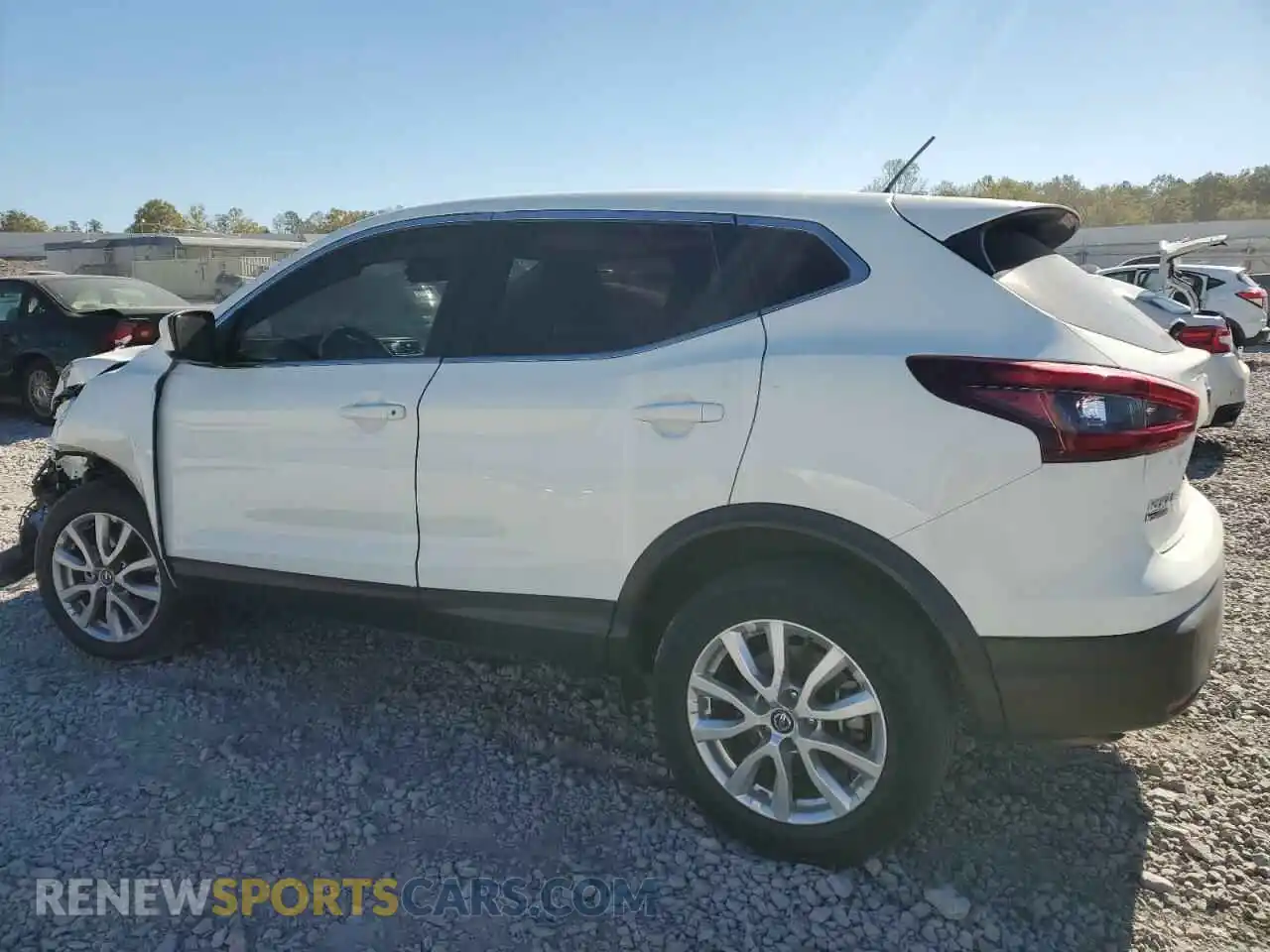 2 fotografías del automóvil dañado JN1BJ1AV6MW300492 NISSAN ROGUE 2021